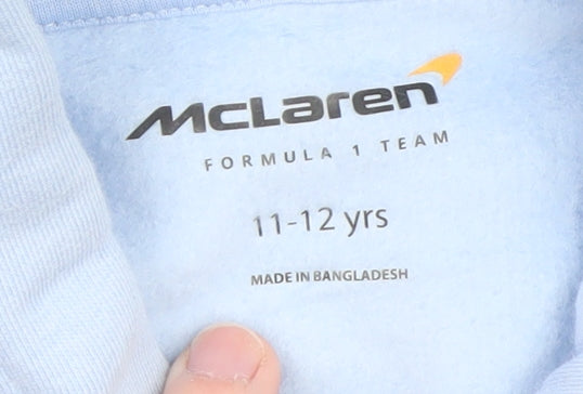 Marks and Spencer Boys Blue McLaren F1 Team Pullover Hoodie 11-12 Years