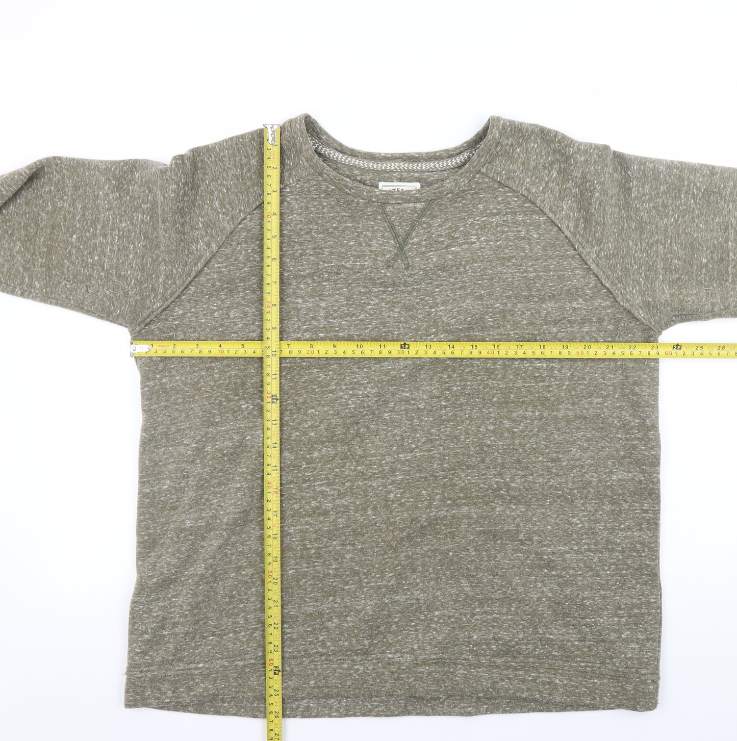 FatFace Men's Brown Crew Neck Long Sleeve Pullover Sweatshirt L