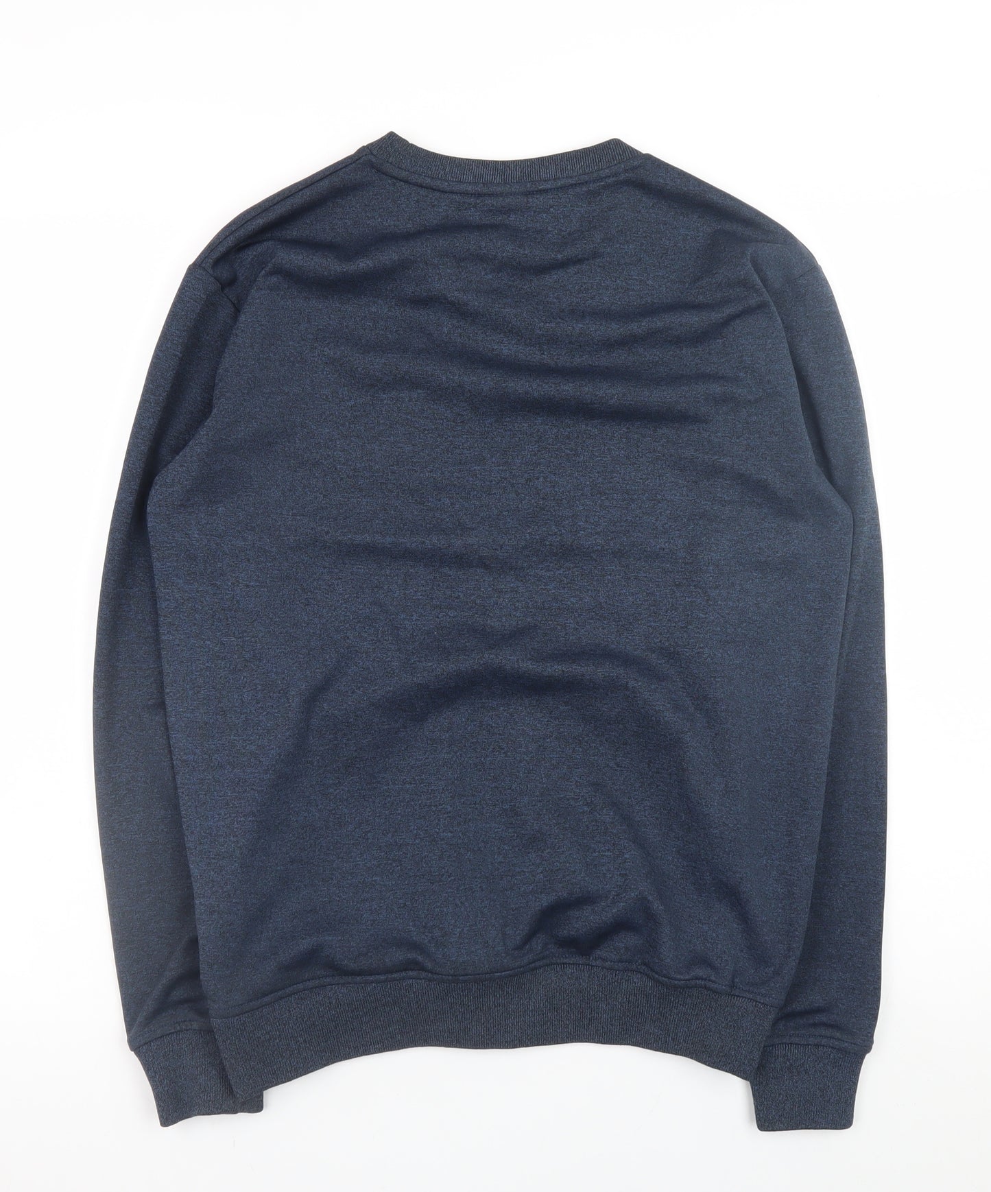 Ellesse Mens Blue XS Crew Neck Pullover Logo Sweatshirt