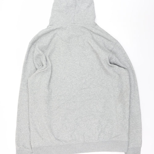Original Penguin Men's Grey Pullover Hoodie XL Logo Fleece Sweatshirt