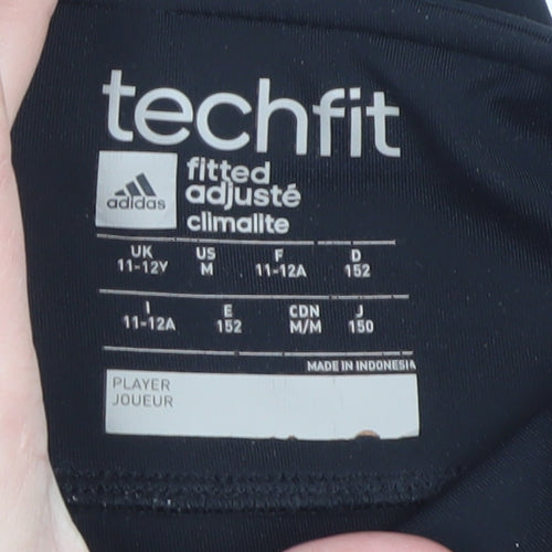 Adidas Teens Multicoloured Techfit Climalite Ankle Leggings Size 11-12Y