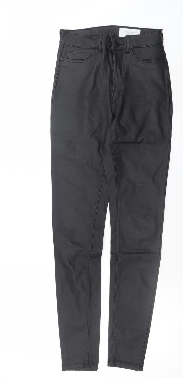 Noisy May Womens Black XS Skinny Jegging Trousers Stretch Denim