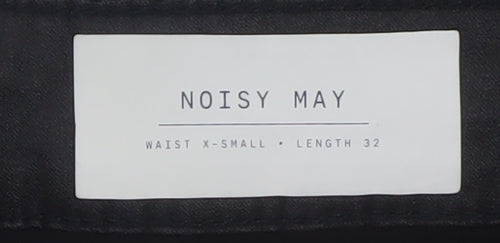 Noisy May Womens Black XS Skinny Jegging Trousers Stretch Denim