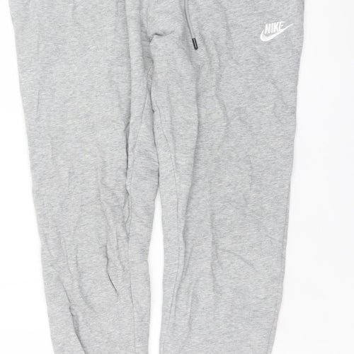 Nike Men's Grey Joggers Medium Regular Fit Sportswear