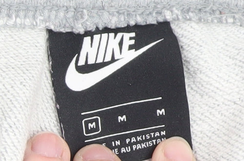 Nike Men's Grey Joggers Medium Regular Fit Sportswear