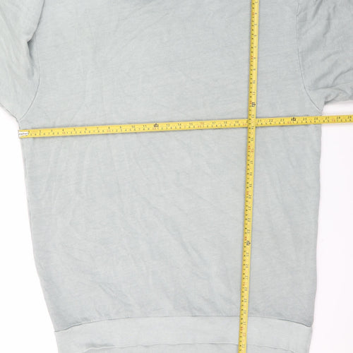 Weekday Women Grey M Hoodie T-Shirt Dress Casual Wear