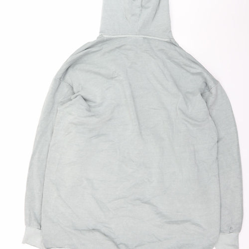 Weekday Women Grey M Hoodie T-Shirt Dress Casual Wear