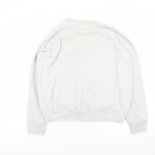 Cedar Wood State Women’s Grey Paris Graphic Pullover Sweatshirt Size L