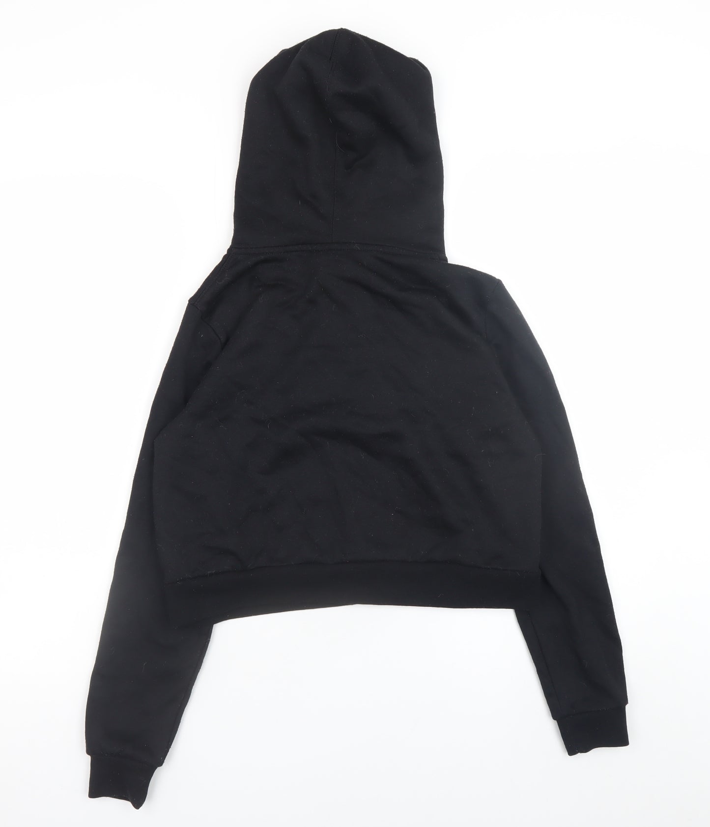 Slazenger Women’s Black Full Zip Cropped Hoodie UK 8 S