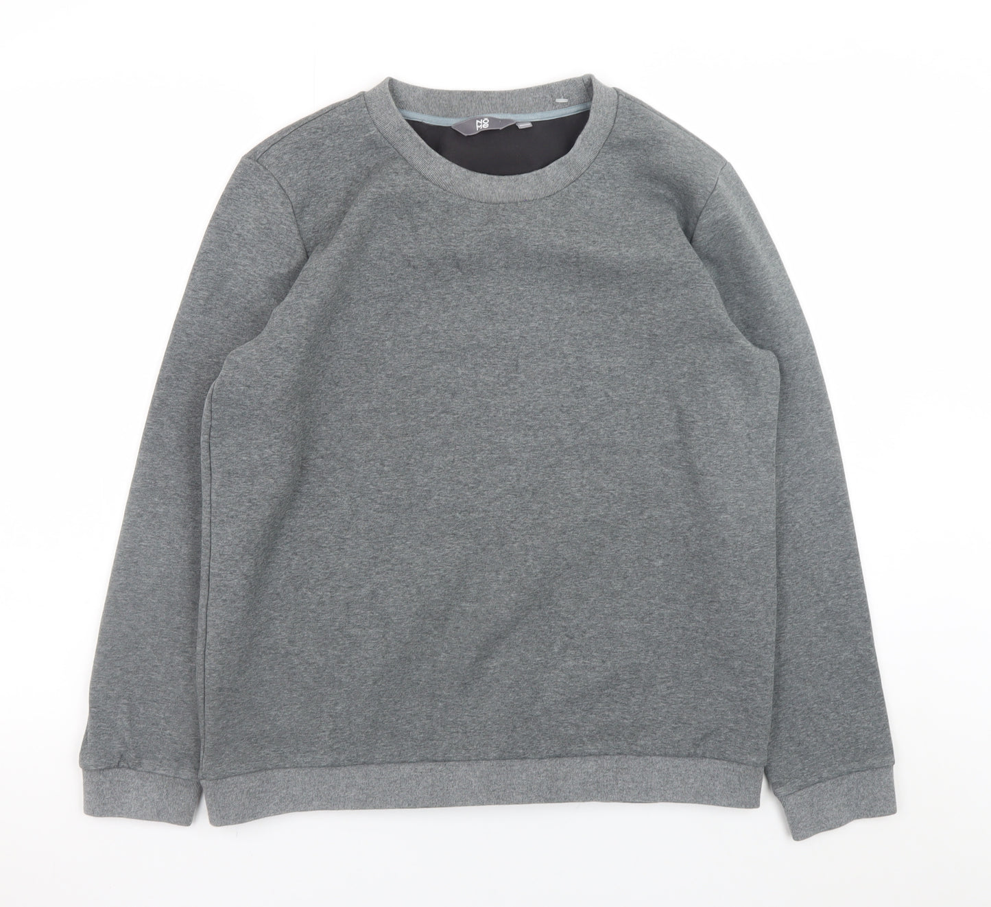 NOME Men's Grey L Pullover Sweatshirt Crew Neck Long Sleeve