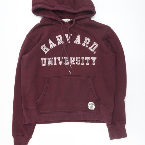L.O.G.G. Men’s Red Harvard University Pullover Hoodie Size S