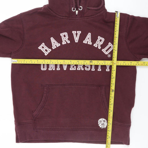 L.O.G.G. Men’s Red Harvard University Pullover Hoodie Size S
