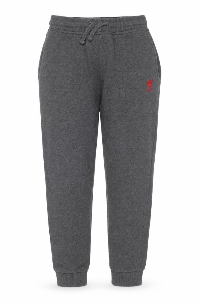 L.F.C. Boys Grey Jogger Trousers 9-10 Years Elastic Waist Fleece Sweatpants