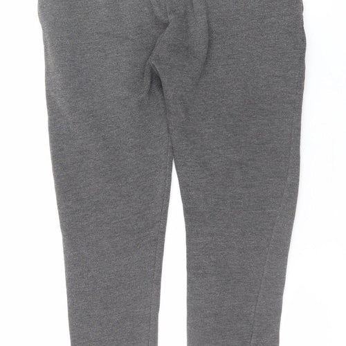 L.F.C. Boys Grey Jogger Trousers 9-10 Years Elastic Waist Fleece Sweatpants