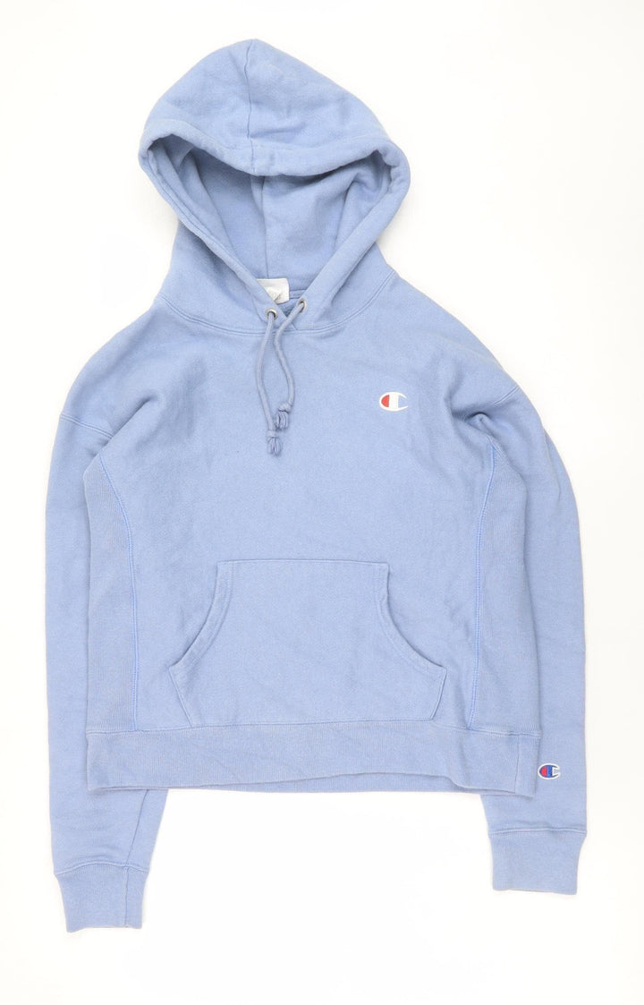 Champion Men's Blue Reverse Weave Pullover Hoodie Size S