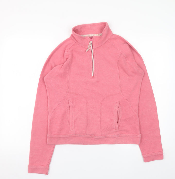 Regatta Women’s Pink 1/4 Zip Fleece Sweatshirt Size 10 S