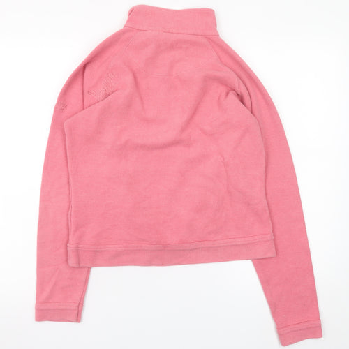 Regatta Women’s Pink 1/4 Zip Fleece Sweatshirt Size 10 S
