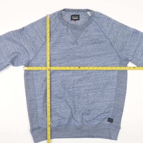 Blend Men’s Blue XL Pullover Crew Neck Long Sleeve Sweatshirt