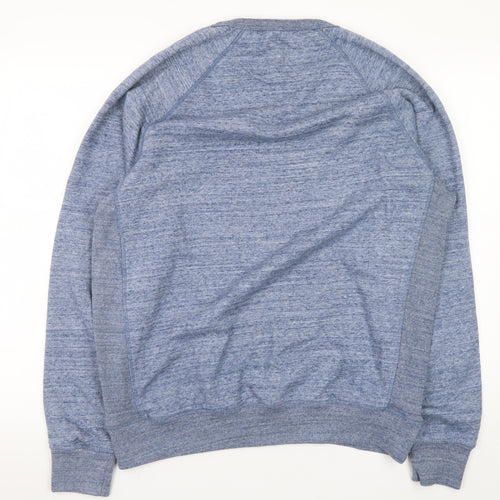 Blend Men’s Blue XL Pullover Crew Neck Long Sleeve Sweatshirt