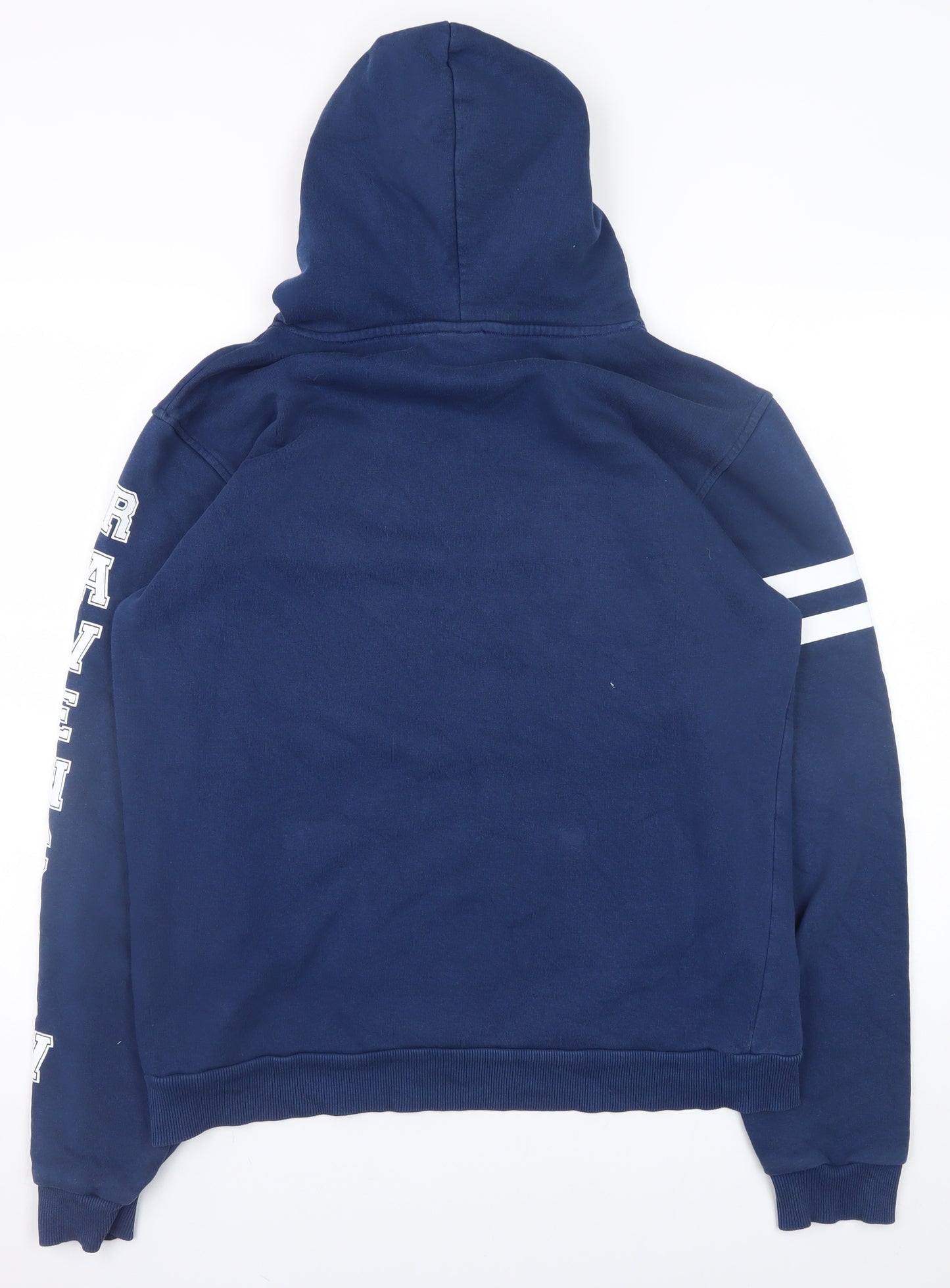 Harry Potter Men Blue Ravenclaw Pullover Hoodie Size L Cotton