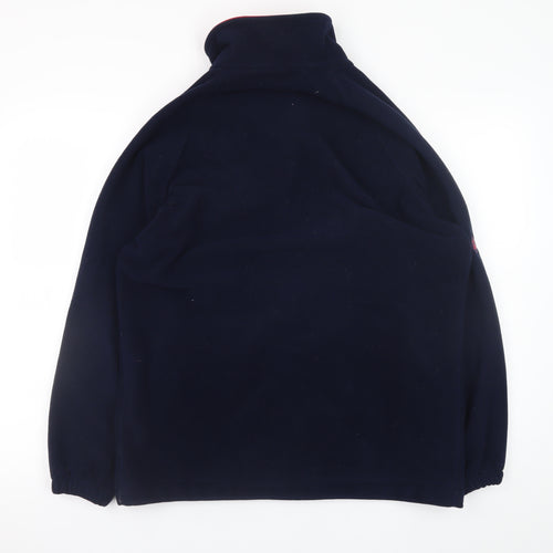 Phoenix Men's Blue Fleece Jacket Size S Regular Fit Full Zip Outdoor