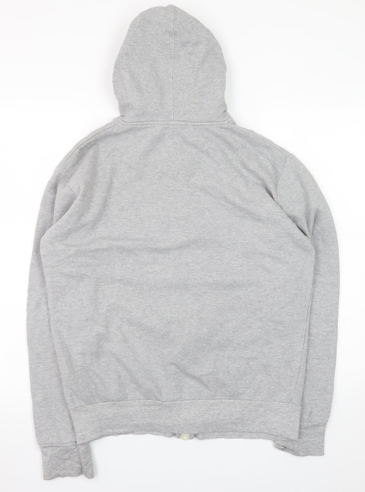 French Connection Mens Grey Full Zip Hoodie Size M