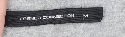 French Connection Mens Grey Full Zip Hoodie Size M