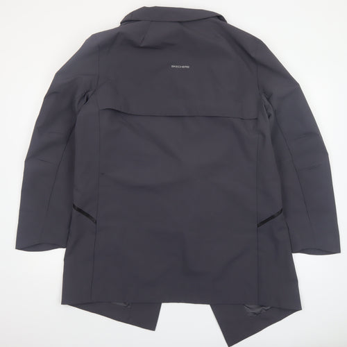 Skechers Men's Black XL Performance Mid-Length Softshell Coat