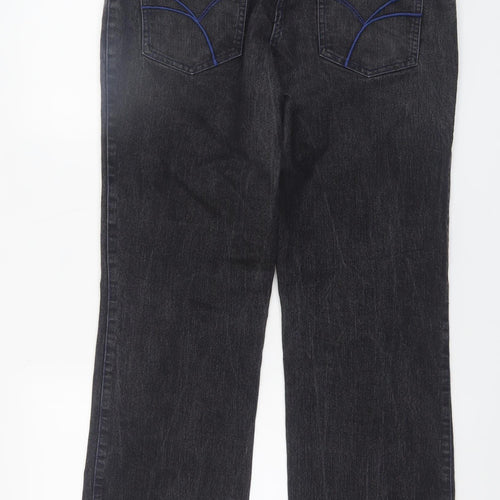 Cecil Classics Women's Black Straight Jeans Size 10 Regular Fit