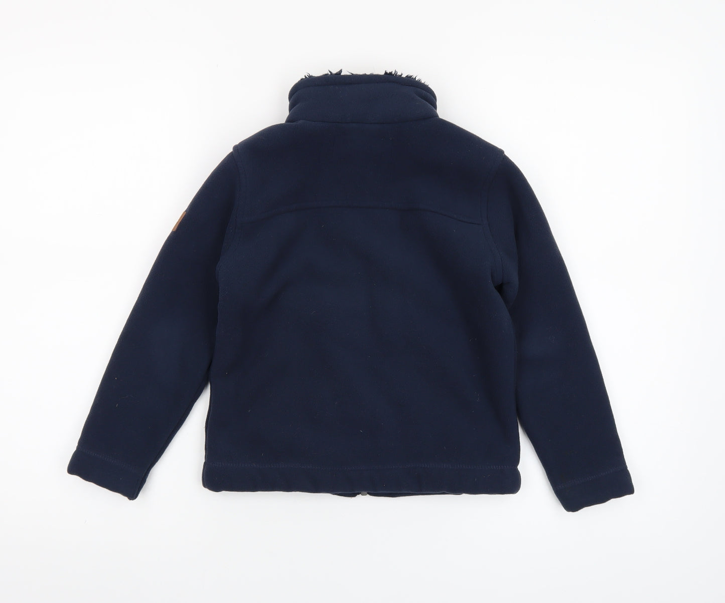 Regatta Boys Blue Fleece Jacket 5-6 Years Full Zip Insulated Outdoor Coat