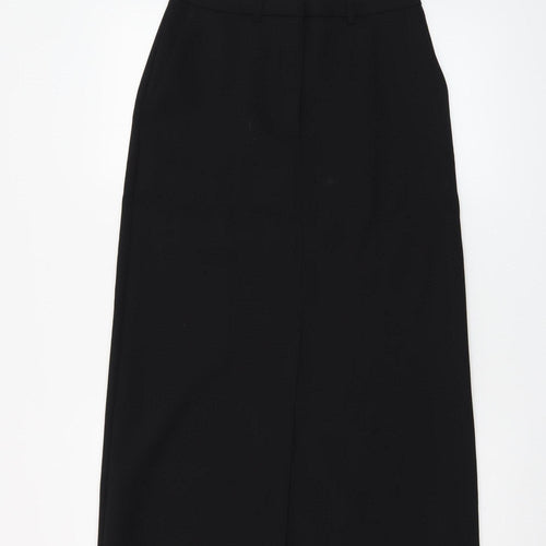 Marks and Spencer Women's Black Size 8 Midi Pencil Skirt