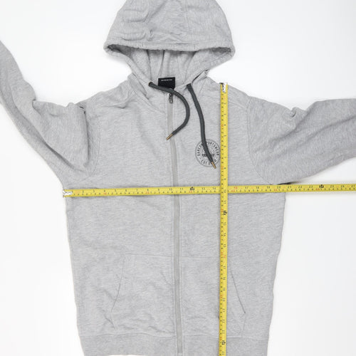 Dare 2b Men's Grey Full Zip Hoodie Size M Regular Fit Sports Style