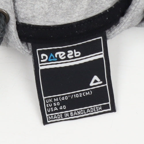 Dare 2b Men's Grey Full Zip Hoodie Size M Regular Fit Sports Style