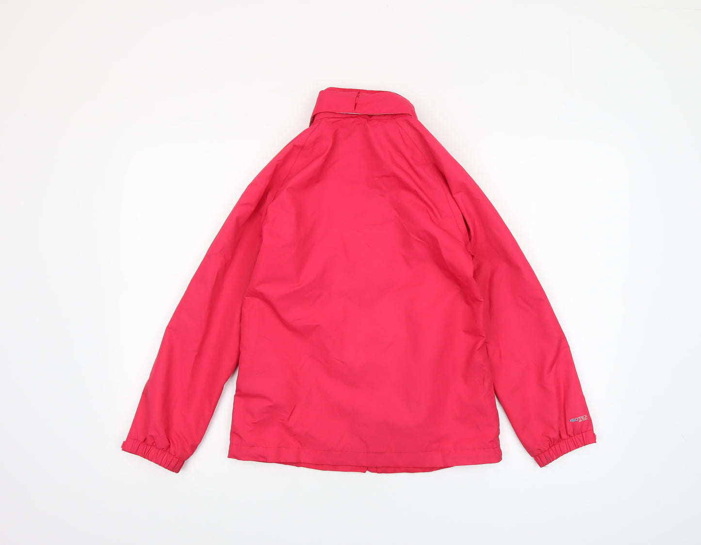 Regatta Girls Pink Waterproof Hooded Rain Coat Jacket 9-10 Years