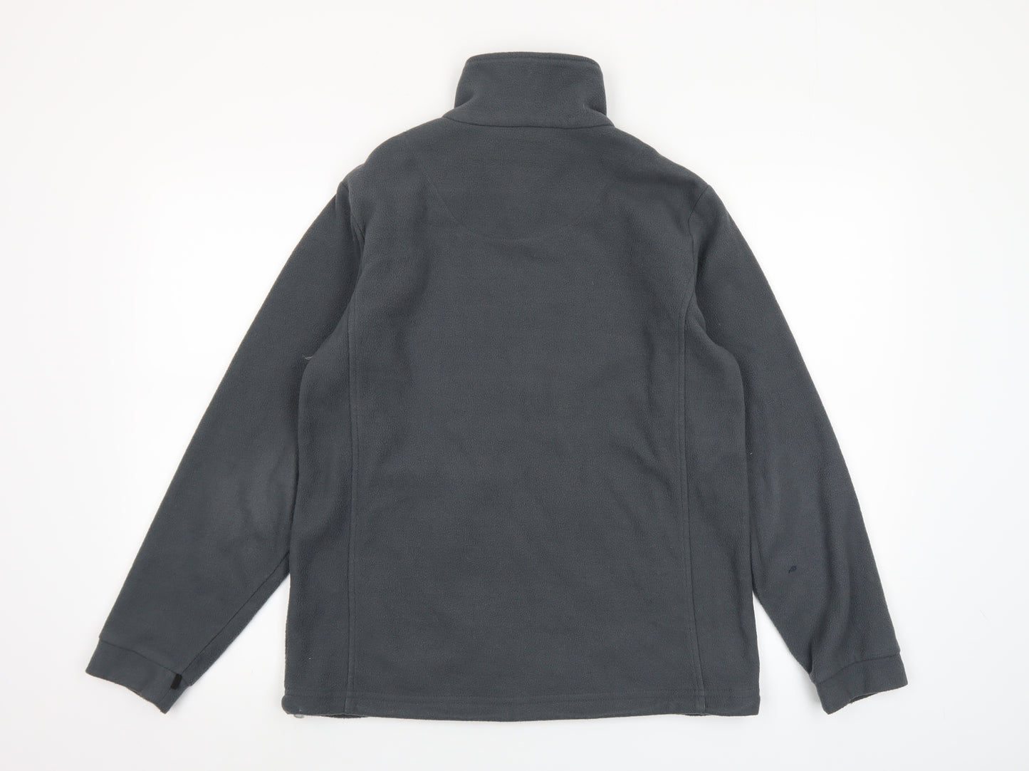 Regatta Womens Grey Fleece Full Zip Outdoor Jacket Size 12 M