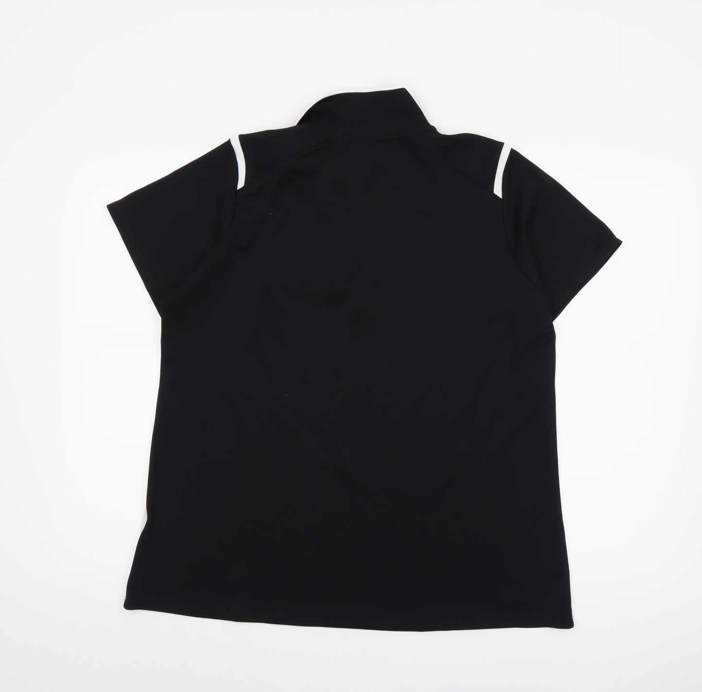 Antigua Men's Black XL Golf Polo Shirt Lightweight Moisture Wicking