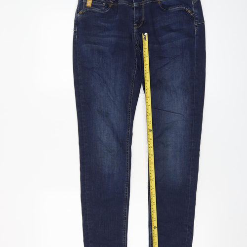 Miracle of Denim Womens Blue Skinny Jeans Size 10 Slim Fit