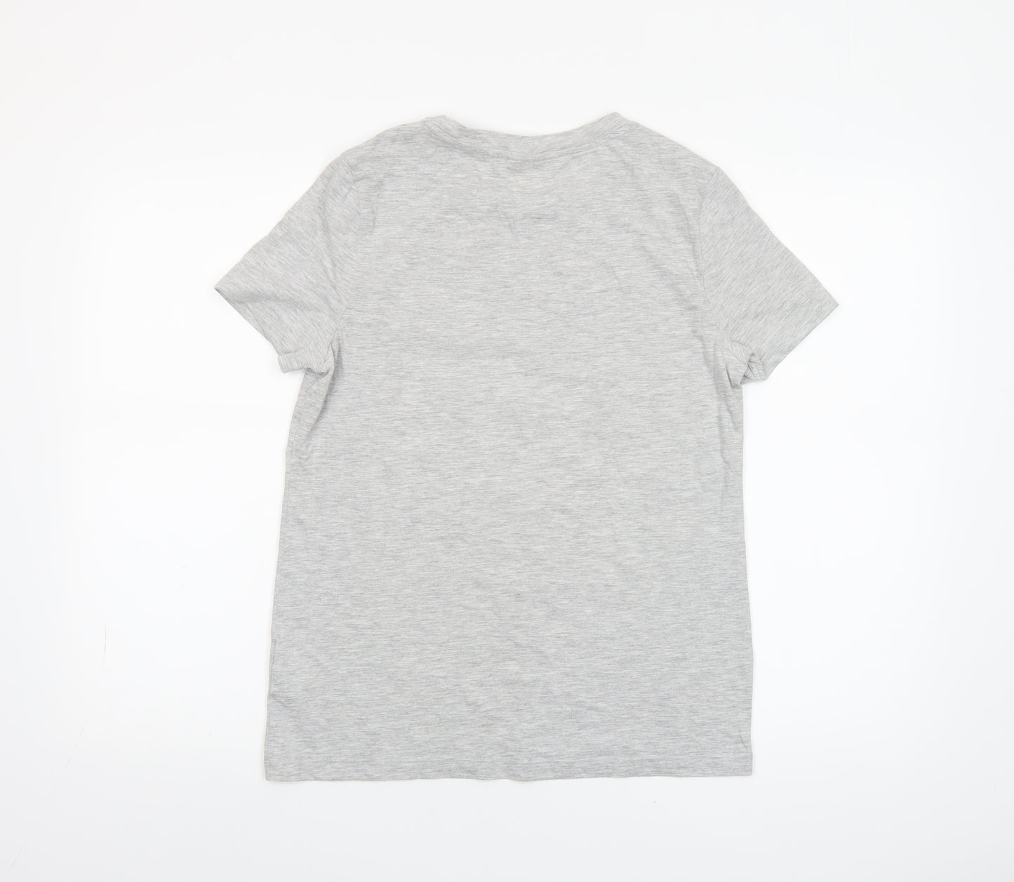 Disney Women’s Grey Sequin Christmas T-Shirt UK 8