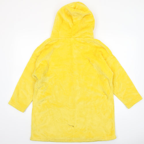Fashion UK Boys Pokémon Pikachu Yellow Hooded Fleece Robe One Size