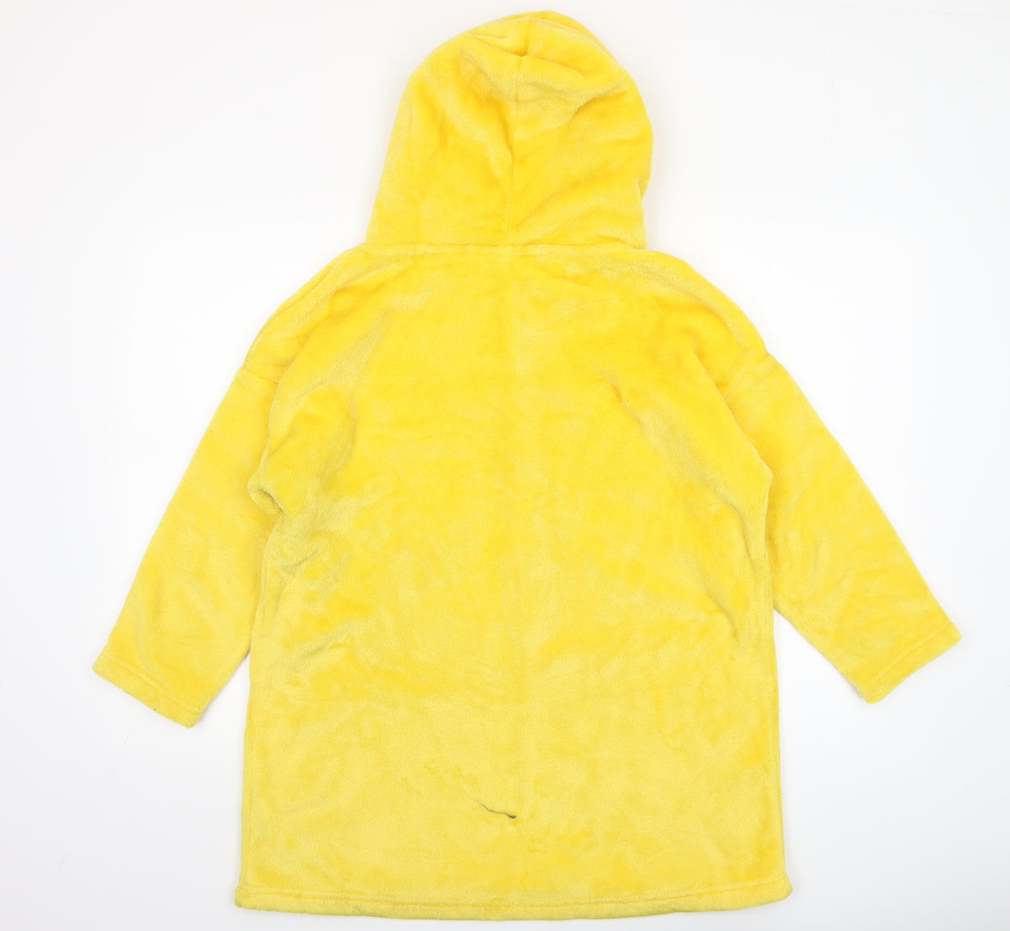Fashion UK Boys Pokémon Pikachu Yellow Hooded Fleece Robe One Size