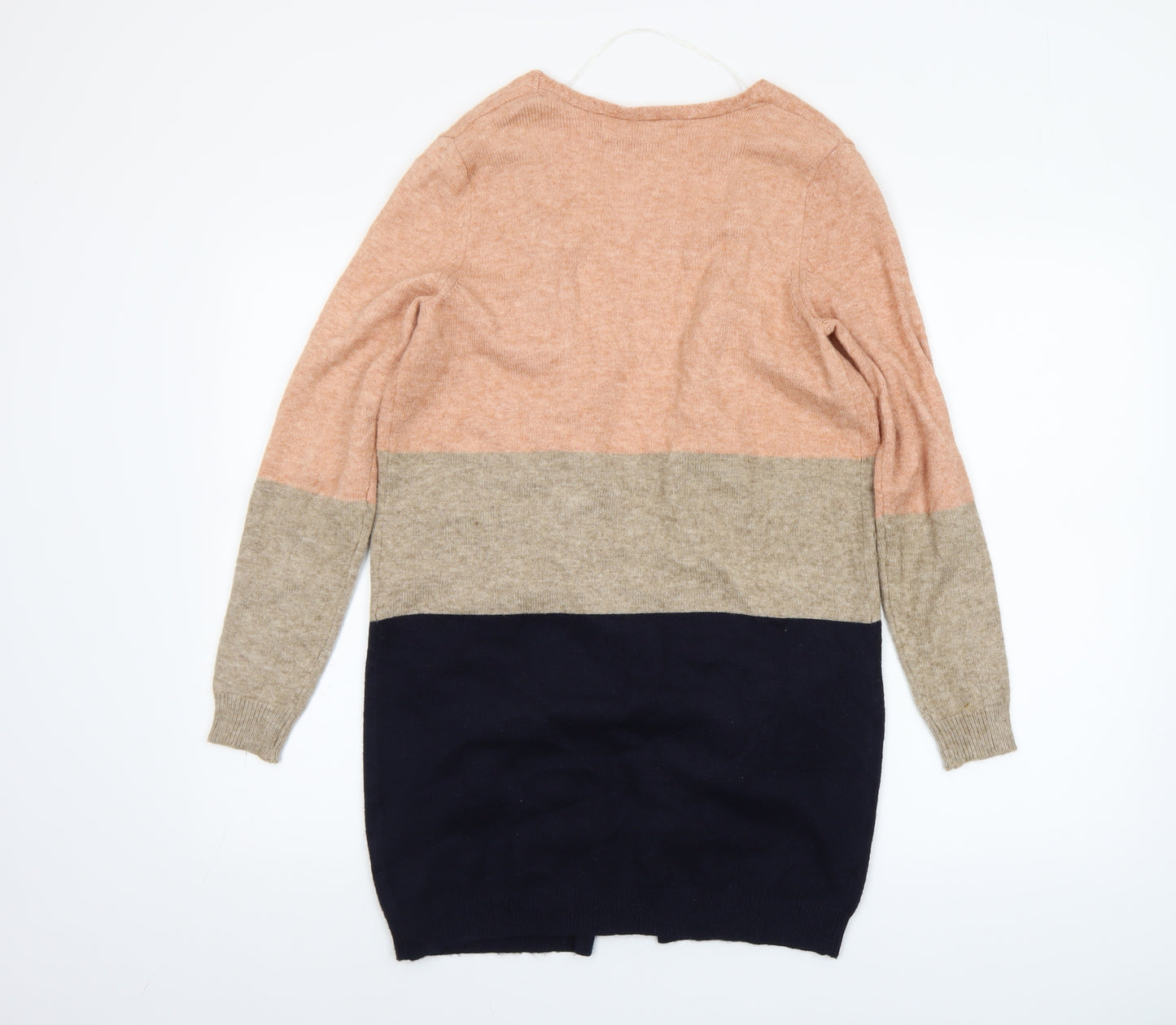 ONLY Women Multicoloured XS Cardigan Knit Long Sleeve Open Front