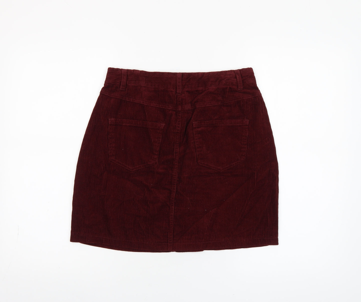 New Look Women Brown Corduroy Short Skirt UK 10
