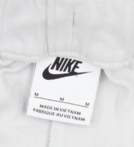 Nike Women’s Grey Cotton Jogger Sweatpants M Regular Fit