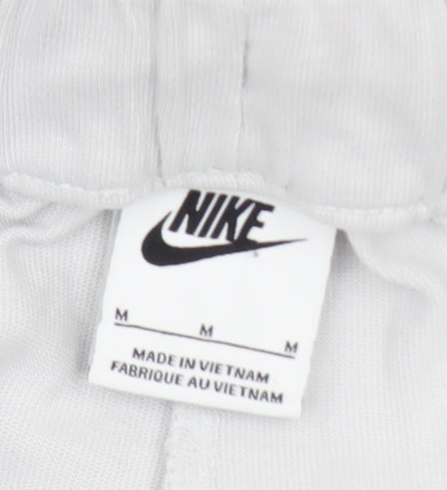 Nike Women’s Grey Cotton Jogger Sweatpants M Regular Fit