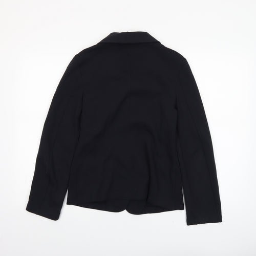 Impulse Women's Black Single-Breasted Blazer Jacket Size S