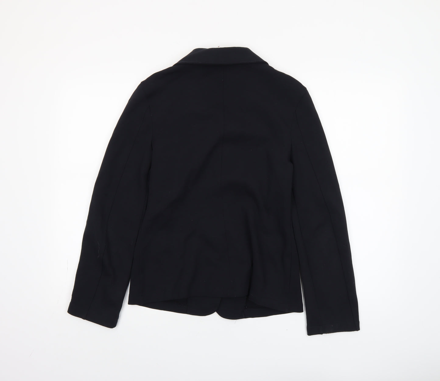 Impulse Women's Black Single-Breasted Blazer Jacket Size S