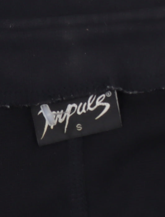 Impulse Women's Black Single-Breasted Blazer Jacket Size S