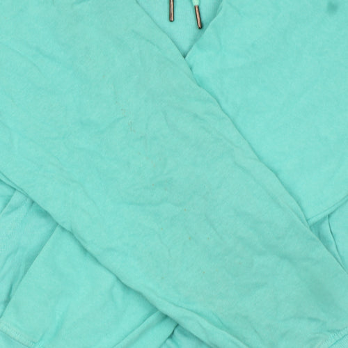 Il Sarto Women’s Green Pullover Hoodie XL 100% Cotton Casual