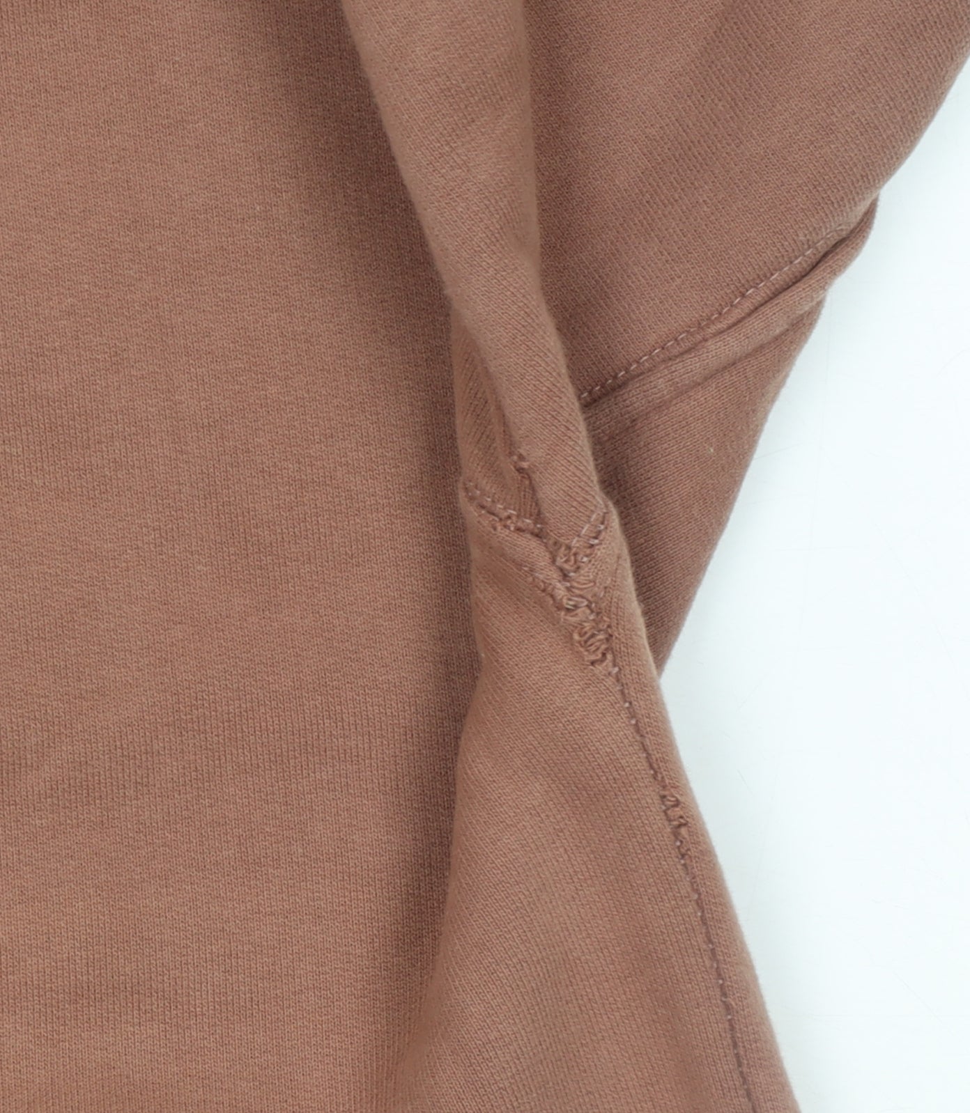 Another Version Women’s Brown Pullover Hoodie Size L Cotton Casual