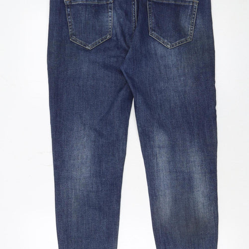 Kalisson Womens Blue Size 12 Slim Fit Stretch Skinny Jeans
